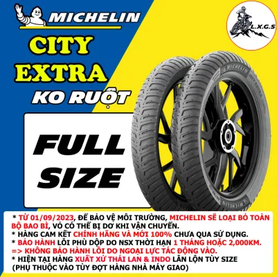(City Extra - Full size) Vỏ lốp xe Michelin City Extra (gai mới nhất) cho TAY GA và XE SỐ