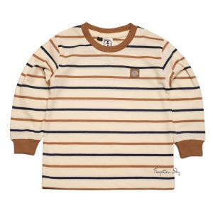 Forgotten Sky Kaos Anak Salur Tangan Panjang Long Sleeve Stripe Shirt Anak Laki-laki Anak Perempuan Premium Usia 1-12 Tahun LP Salur 215