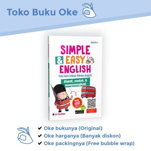 Buku Pengetahuan Belajar Bahasa Inggris Simple and Easy English