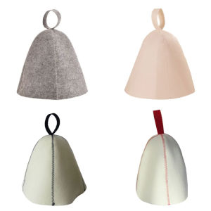 Wool Felt Sauna Hat Winter Heads Accessory Keep Warm Bath Hat for Heads Protections Outdoor Traveling Relaxing