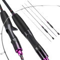 Sougayilang New Slow Jigging Rod UL Fishing Pole1.8m 2.1m 2 Section Spinning / Casting Fishing Rod Ultra-light Ceramic Guide Ring Fishing Rod for Freshwater. 