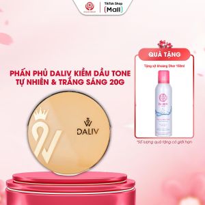 Phấn phủ Daliv siêu mịn kiềm dầu trong nhiều giờ dành cho da tự nhiên số 23 20g