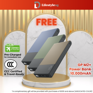 [FREE GIFT] GP M2+ POWERBANK 10000mAh with 3C/CCC Certified