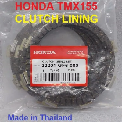 [KV] Honda TMX155 Genuine CLUTCH LINING SET 22201-GF6-000 - 5pcs in 1set