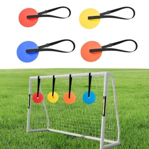 JDPOK Adjustable Tape Soccer Training Discs Flat Spot Markers TPE Material Training Target Disc Durable Colorful Soccer Goal Target Lacrosse Hockey
