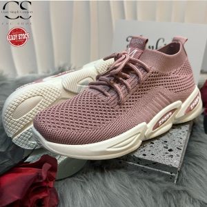 CSC Women Sport Shoe WS89004 (Black / Pink) Sneaker / Kasut Sport / Women Shoe / Women Sneaker / BUM