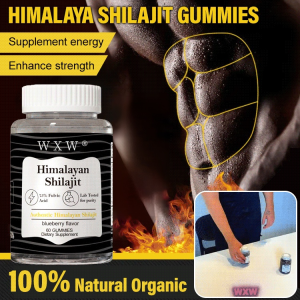 Himalaya Shilajit gummies Natural herbal energy gummies Refreshing gummies to enhance endurance Mineral and vitamin gummies Weight loss and weight loss gummies Promote metabolism and burn fat
