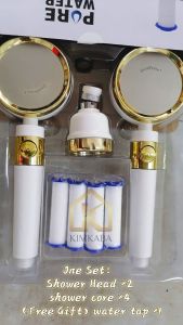 Shower Head Premium Shower Head Pure Water Healthy Spa Shower Core 高级增压花洒