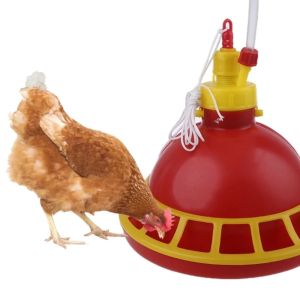 CARING PETS Bell Type Poultry Water Dispenser Automatic Durable Fountaion Kettle Farming Equipment Easy to Fill Chicken Feeder Chickens