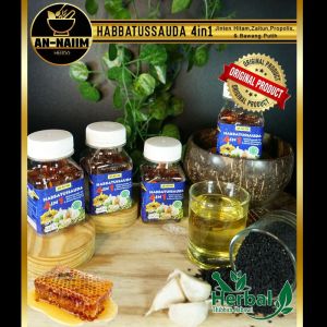 Habbatussauda 4IN1 Annaiim isi 60 Kapsul/Minyak Jinten Hitam