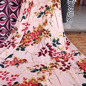 Ceruty Crep Zara Motif Premium - Harga Setengah Meter (0.5m)