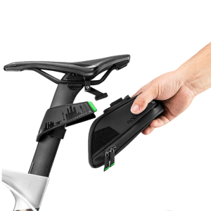 ROCKBROS Bicycle Bag 1.7L Waterproof Saddle Bag Large Capatity Quick Release Seatpost Shockproof Double Zipper Bag Accessories