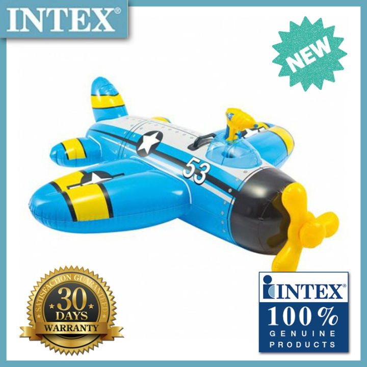 Intex 57537 Water Gun Plane RideOn with built in Water Gun Lazada PH