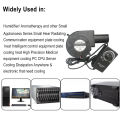 Turbo Fan Mini Blower Model Keong 12V / Turbo Fan Air Flow Blower / Kipas Blower Bbq Mini Untuk Kompor Panggangan Outdoor / Bearing Air Flow Pendingin Cooler Fan / Kipas Blower Dengan Turbin Udara Mini Portable Untuk Bbq Dc 12v. 