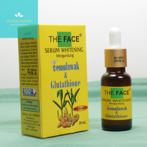 Serum Wajah Temulawak Viral Ori/THE FACE Serum Temulawak whitening 20ml BPOM/serum untuk flek/menyamarkan noda hitam/serum temulawak/serum wajah glowing/serum wajah/serum pencerah wajah/serum penghilang flek hitam/serum anti penuaan/serum glowing aman