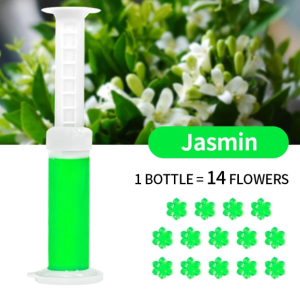 Toilet Bowl Cleaning Flower Solid Detergent Deodorizer Gel Aromatic Freshen The Air Automatic Stamp