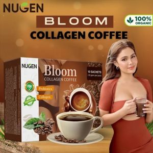 100 % Original Bloom Collagen Coffee Nugen Pure Collagen Drink Slimming Keto Diet Coffee