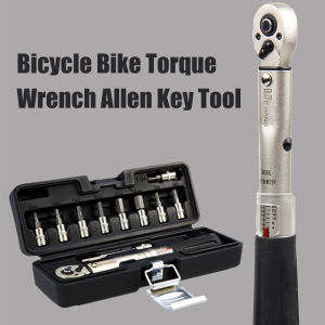BIKEHAND Professional Taiwan YC-617-2S Bicycle Bike Torque Wrench Allen Key Tool Socket Spanner Set Kit Cycling Repair Tool Kits
