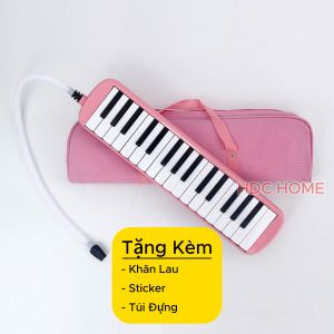 Kèn Melodica 32 Phím Dùng Cho Học Sinh Âm Thanh Chất Lượng Tốt - Tặng Kèm Đầy Đủ Phụ Kiện