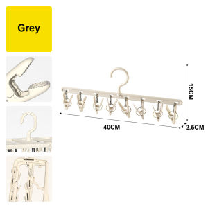 🔥NEW🔥Citylife Windproof Clothes Peg 8/12/24 Hook Socks Clip Drying Rack Clothes Drying Storage
