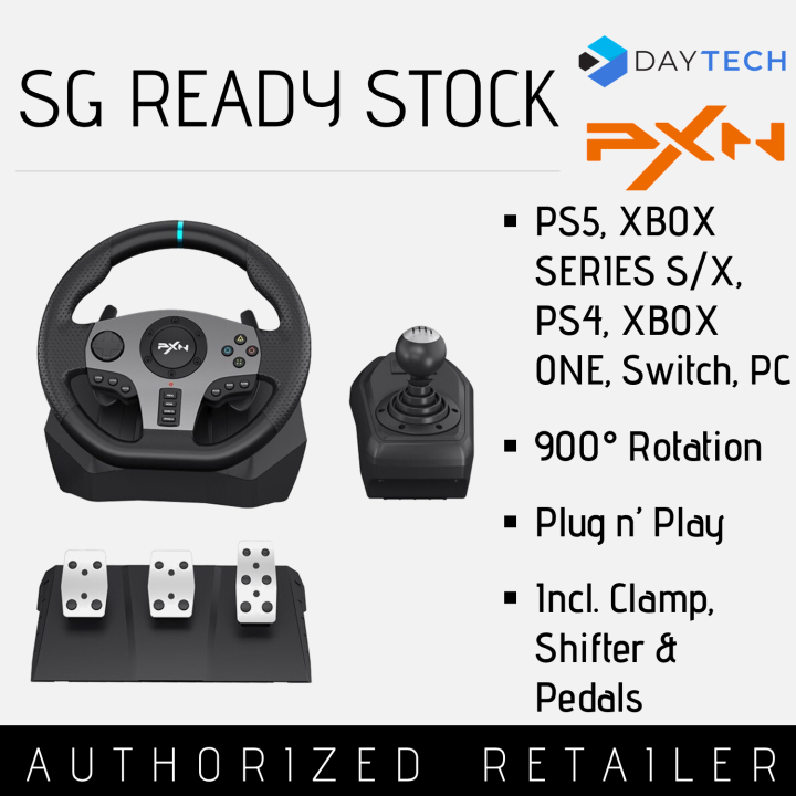 Gaming Wheel PXN-V9 (PC / PS3 / PS4 / XBOX ONE / XBOX SERIES S&X