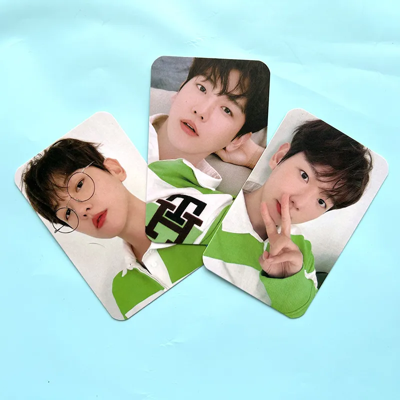 EXO Baek Hyun PhotoCard Bring Green x Baekhyun Lomo Cards 3 Per