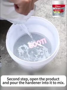 GOOTI Epoxy Colored Sand Self-Leveling Cement Floor Paint Imitating MarbleI Ceramic Tiles PaintFast Shipping