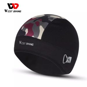 WEST BIKING Cycling Cap Thermal Windproof Sport Cap Running Skiing Motorcycle Riding Hat Men Women MTB Road Bike Headwear