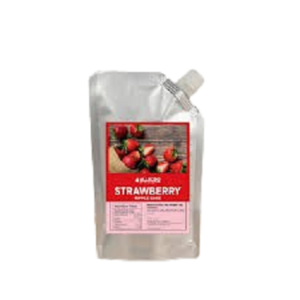 ALLEGRO Strawberry Ripple Base 1Kg for Milk Tea Frappe & Desserts | Premium Cafe-Grade Fruit Mix