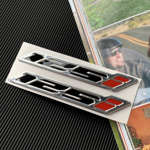 4pcs Multi-Colors 3D Honda Click and 125i or 150i Emboss Letter Emblem Waterproof Badge Decal Tank Soft Sticker For Motorcycle Decor