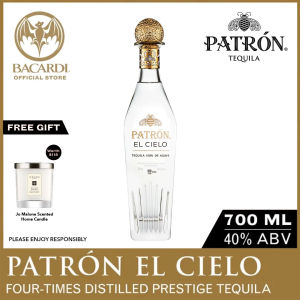 Patron El Cielo Prestige Tequila - 700ml / 70cl 40% ABV. The worlds first four-times distilled prestige Silver tequila