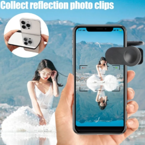 Mobile Phone Reflection Camera Sky Mirror Reflection Mobile Phone Reflection Clip Universal Outdoor Travel Reflector Camera 手机倒影拍摄器