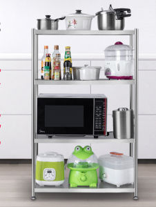 Thanh lý Kệ Đựng Đồ-Kệ Để Đồ Nhà Bếp-Giá Để Đồ Nhà Bếp Đa Năng nhập khẩu bằng Inox không gỉ (nam châm không hít) phong cách hiện đại