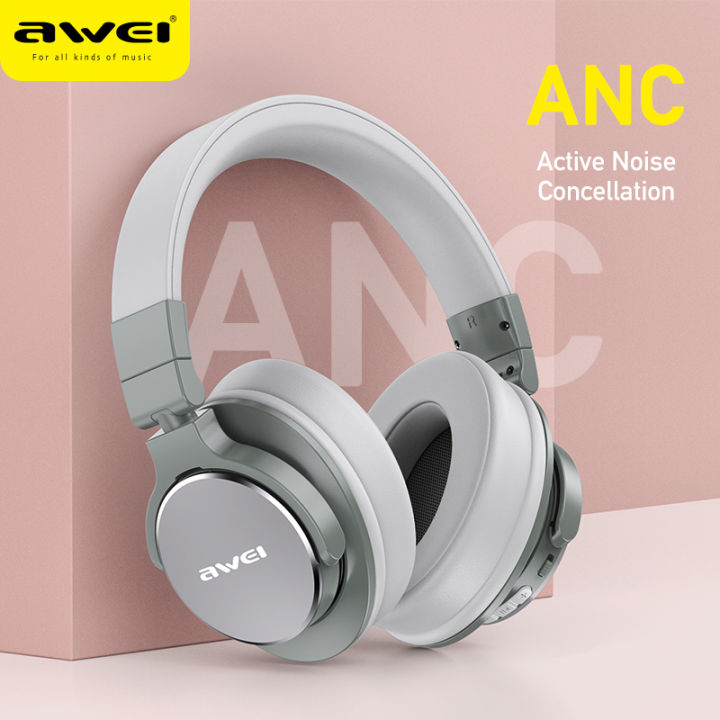 Awei A710BL Wireless Bluetooth Gaming Headphones ANC Bluetooth