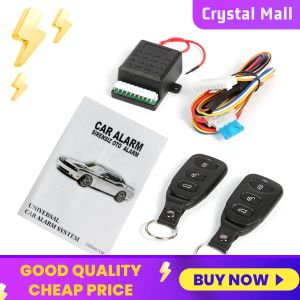 COD [Free Shipping] Car Remote Central Door Lock Locking Alarm 401/T102 Universal Vehicle Door Lock Locking Alarm Remote Central Locking Kit