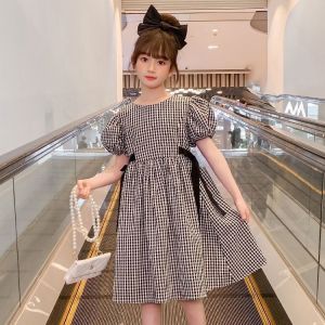 High end dress for girls new western-style big boys in summer high-end feeling summer internet famous princess