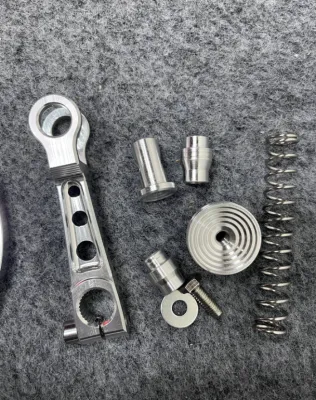 CNC BRAKEARM UNIVERSAL HONDA/YAMAHA ALLOY BRAKE ARM WITH SPRING