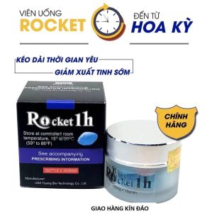 Rocket 1h USA hộp 10 viên - Tăng cường sinh lý nam