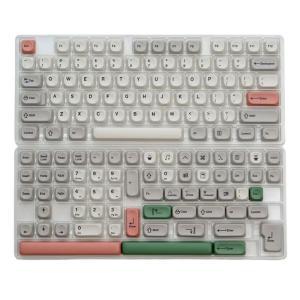 Retro 9009 139Key Keycap Set Backlight Support Heat Sublimated Keycaps For Mechanical Keyboards Enhances Typing