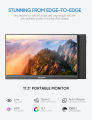 ARZOPA A1M - 17.3" Portable Monitor, 1080P FHD 103% sRGB IPS Gaming Monitor Laptop Monitor with Built-in Kickstand HDMI USB C External Screen for PC Mac Phone Xbox PS5. 