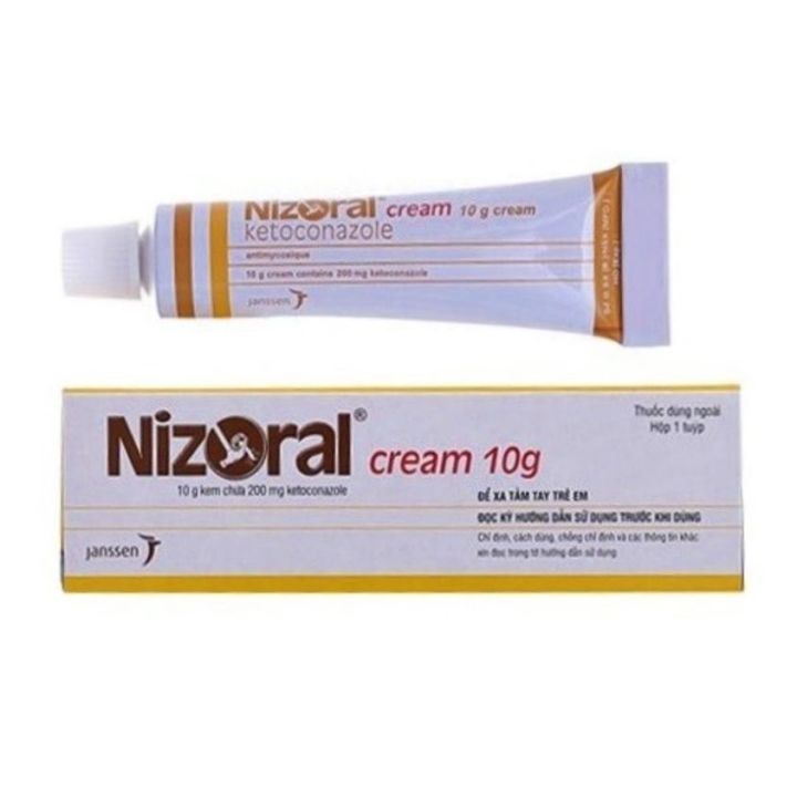 Bacchustore NIZORAL Cream 10g, Topical Antifungal Cream, Treatment For White Spots, Ringworms