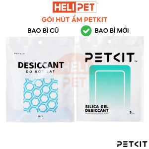 Combo 5 Gói Hút Ẩm Dùng Cho Máy Nhả Hạt Máy Cho Chó Mèo Ăn Tự Động Petkit HeliPet