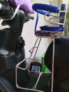 Ghế ngồi xe máy cho bé Xe Ga Đủ Loại Yên Nệm Có TựaAn Toàn Cho Bé