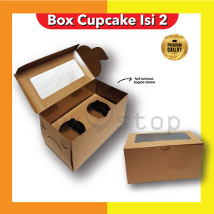 Box CUPCAKE - Kotak CUP CAKE - Tebal & Premium