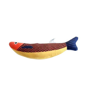 Durable Fish Shape Cat Toy Interactive Chew Toy Self Entertainment Teething Boredom Buster Cat Supplies