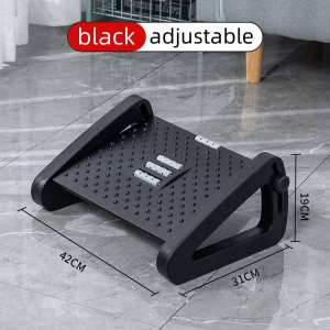 Tase Good Ergonomic Footrest 2-Level Height Adjustable Angle Office Foot Rest Stool for Under Desk