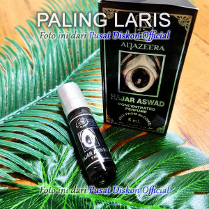 Parfum Sholat Non Alkohol BPOM Al Jazeera Hajar Aswad Roll On 6ml Aroma Kasturi Khas Timur Tengah