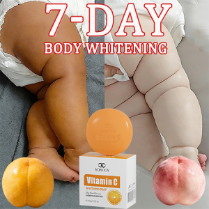 LYDIMOON Vitamin C Whitening Soap 100g Body Moisturizing Cleansing Joint Elbow Skin Melanin Brightening Whitening Complexion Soap