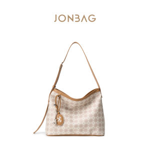 Jonbag Trending Monogram Tote & Bucket Bag Autumn Outfit Essential - Shoulder/Crossbody Bag for Daily Commute