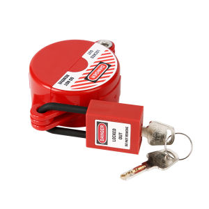 Gate Valve Lock Insulated Gate Valve Lock Gas Tank Valve Lockout For 1-2.5 Inch Valve